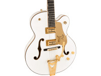 Gretsch Synchromatic Falcon Single-Cut Bigsby Ebony Fingerboard Snowcrest White Gretsch Synchromatic Falcon Single-Cut Bigsby Ebony Fingerboard Snowcrest White